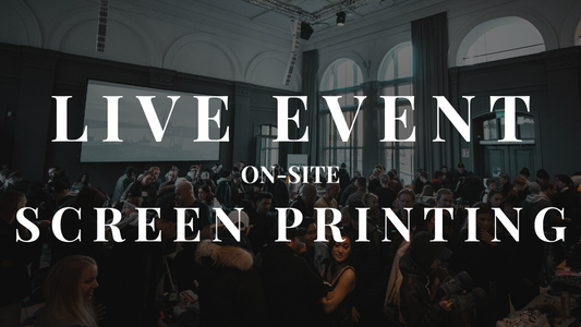Level Up Your Event Swag: The Power of On-Site Screen Printing