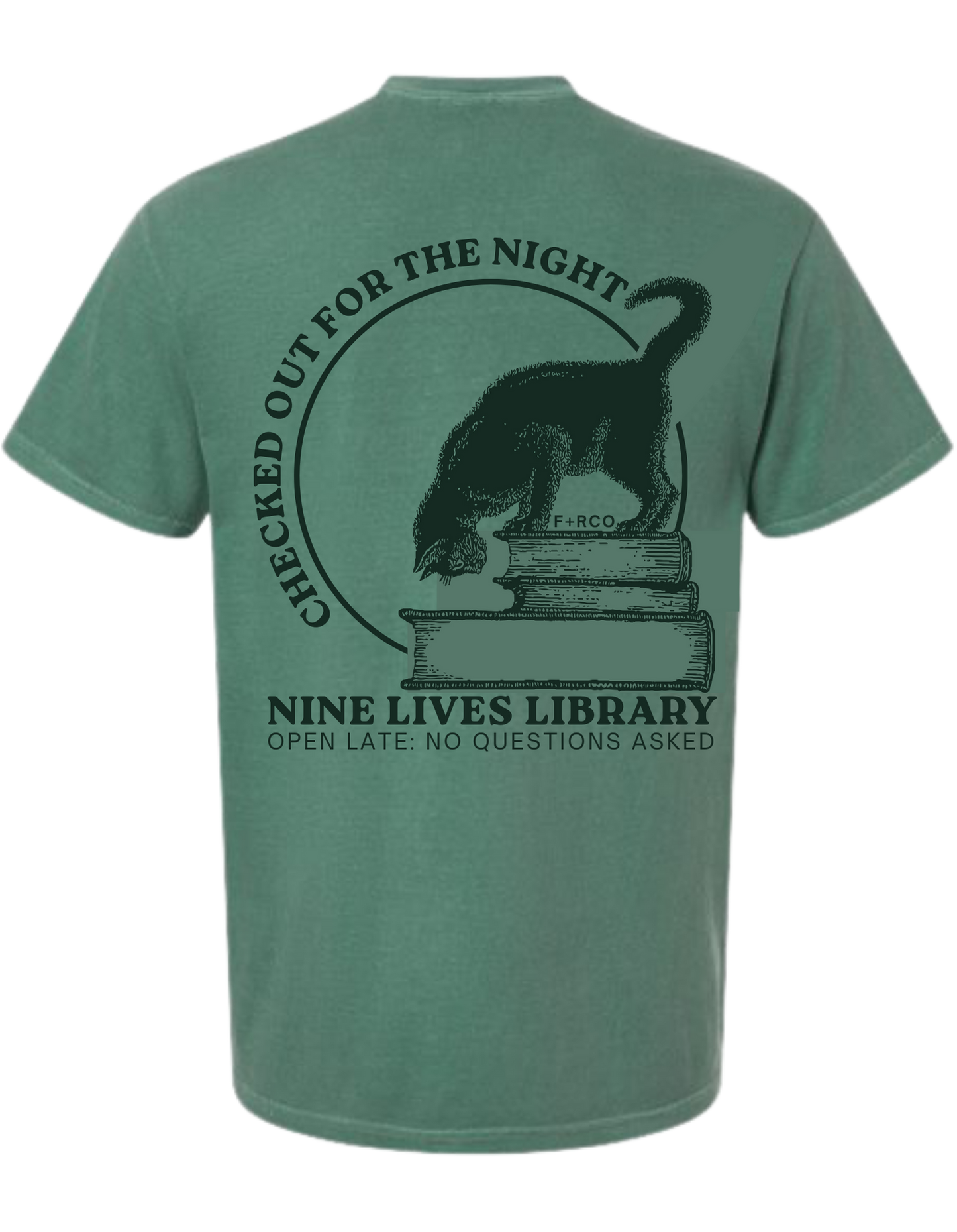 Nine Lives Library T-Shirt