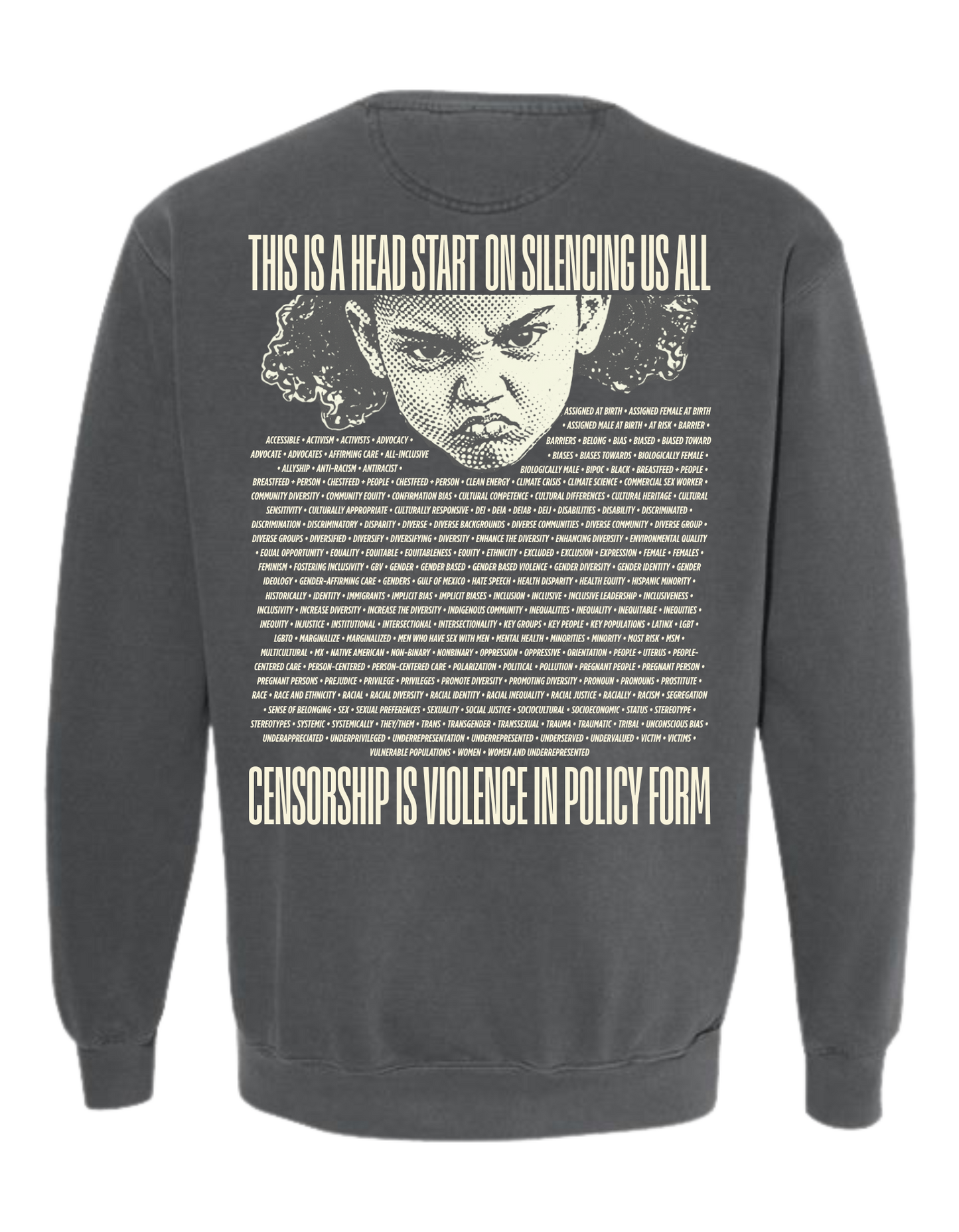 Anti-Censorship T-Shirt Hoodie Crewneck