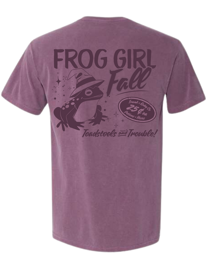 Frog Girl Fall T-Shirt