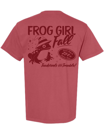 Frog Girl Fall T-Shirt