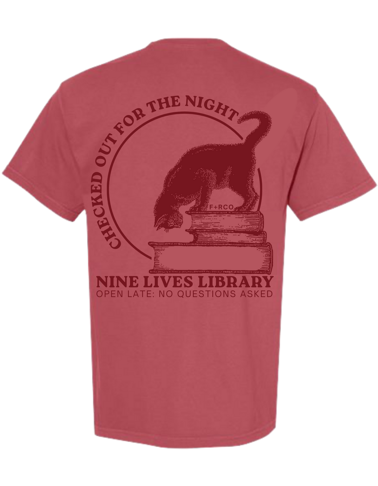 Nine Lives Library T-Shirt