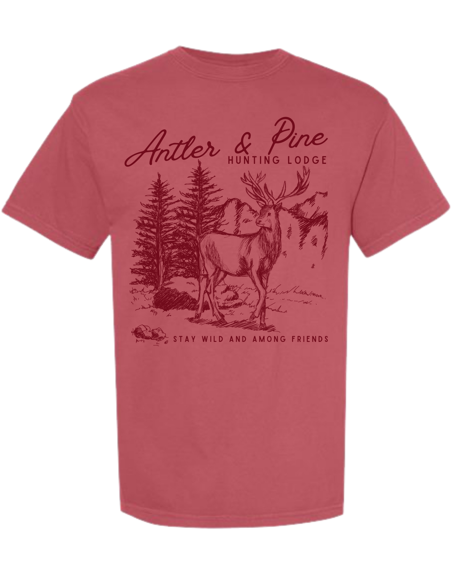 Antler + Pine T-Shirt