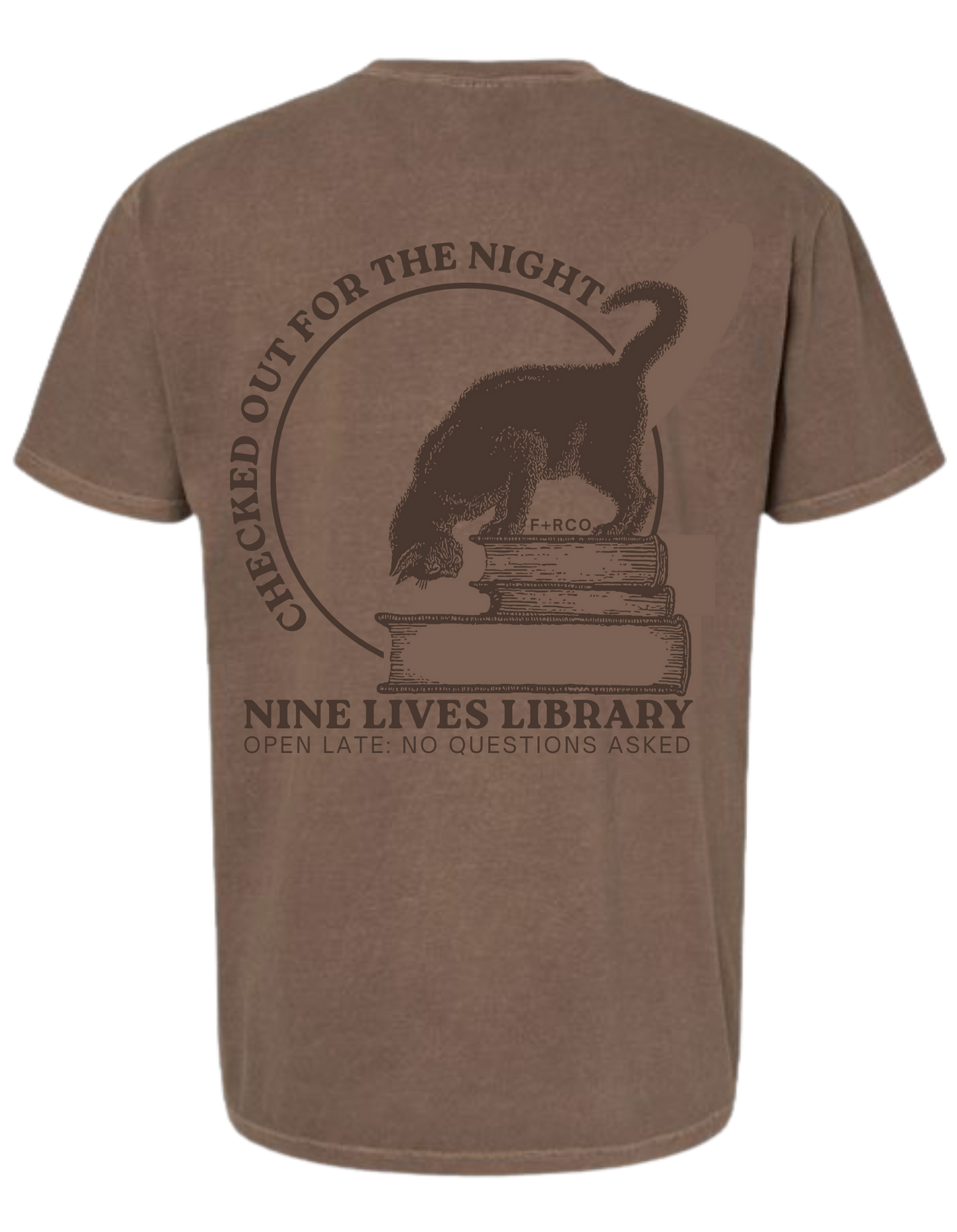 Nine Lives Library T-Shirt