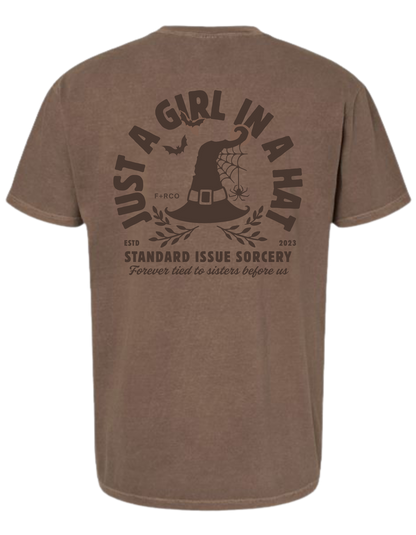 Just a Girl in a Hat T-Shirt