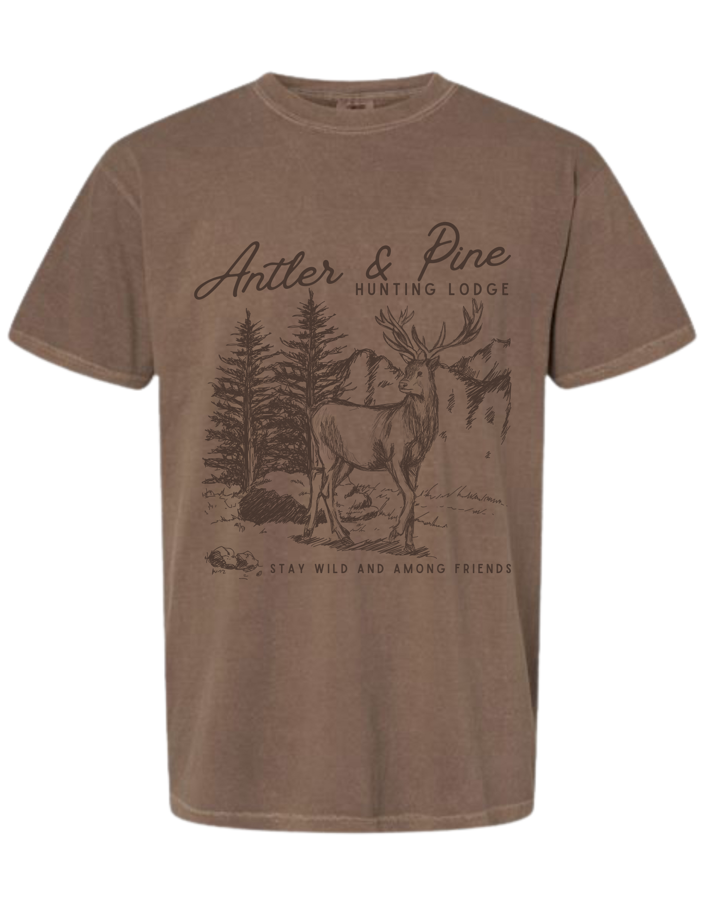 Antler + Pine T-Shirt