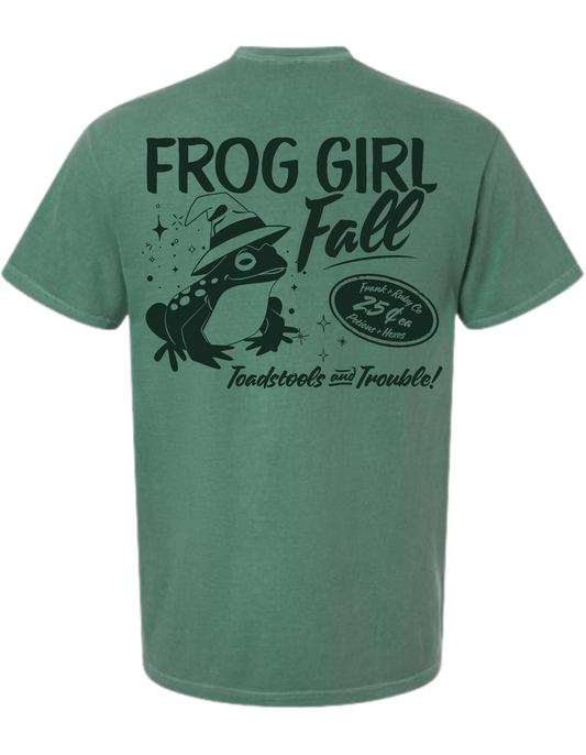 Frog Girl Fall T-Shirt