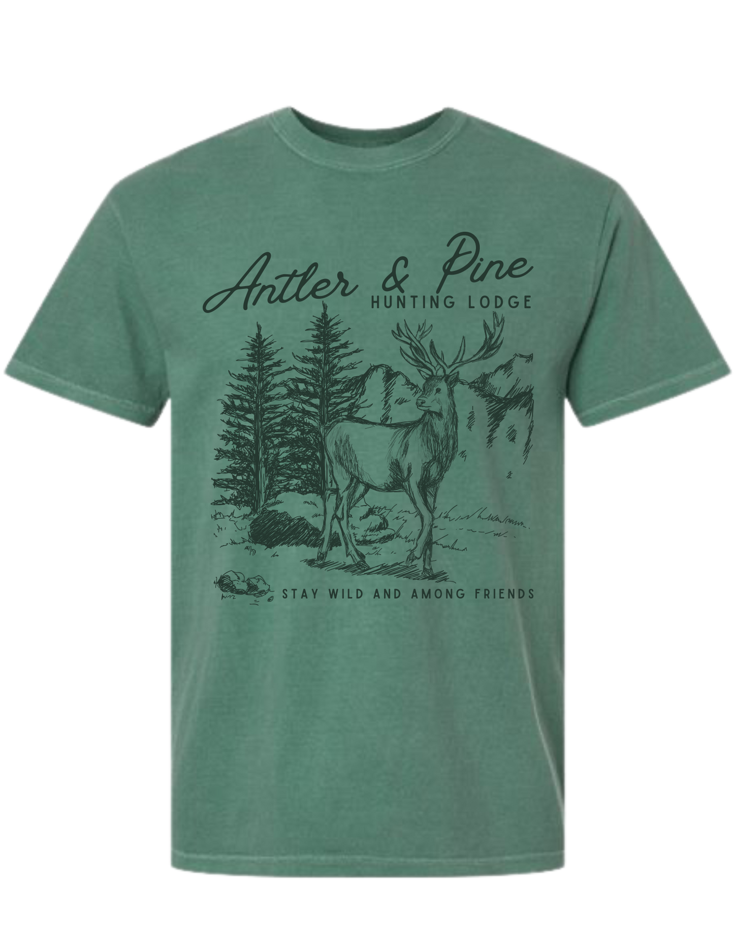 Antler + Pine T-Shirt