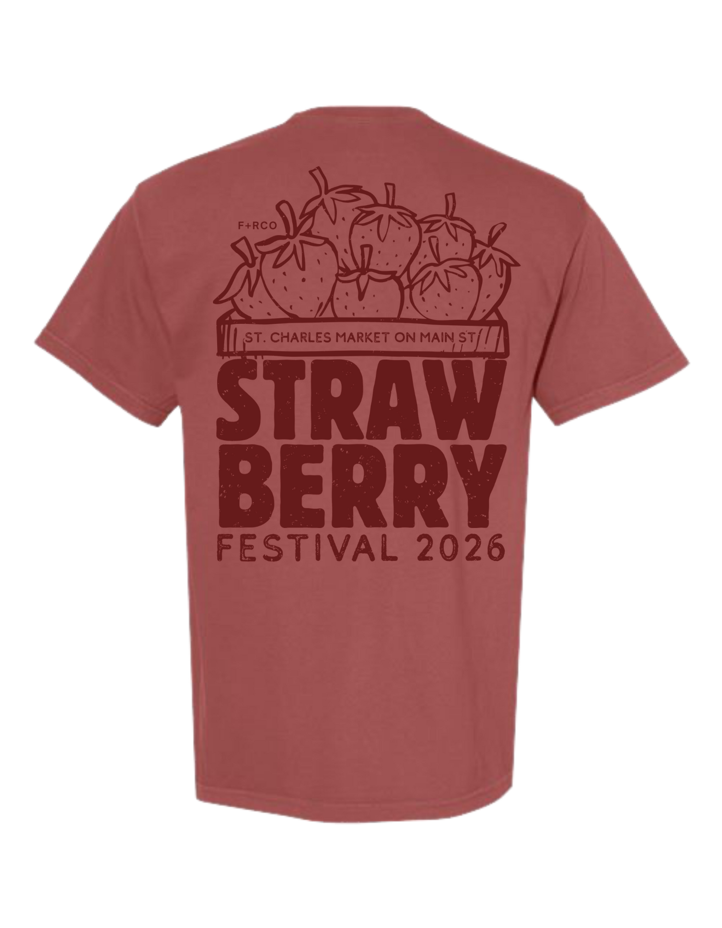Strawberry Fest Basket T-Shirt