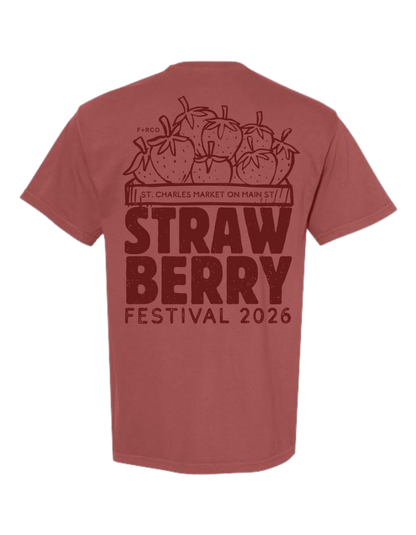 Strawberry Fest Basket T-Shirt