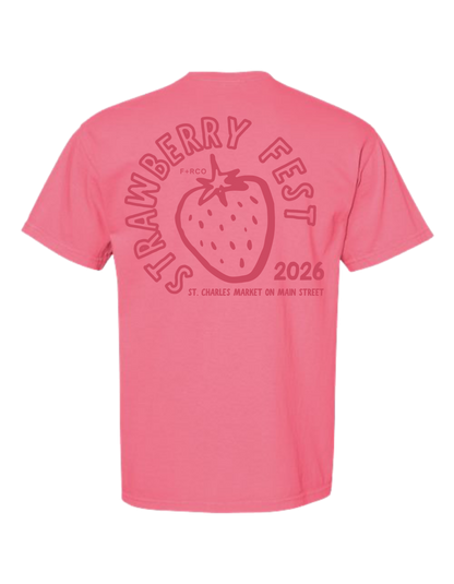 Strawberry Fest Semi-Circle T-Shirt