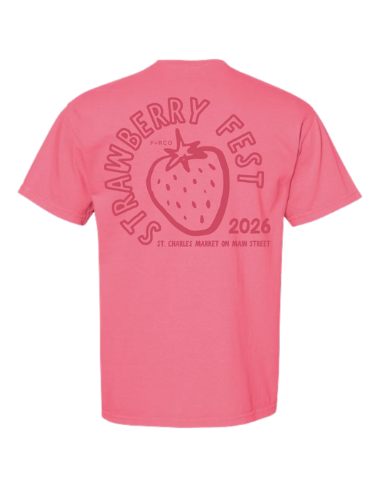 Strawberry Fest Semi-Circle T-Shirt