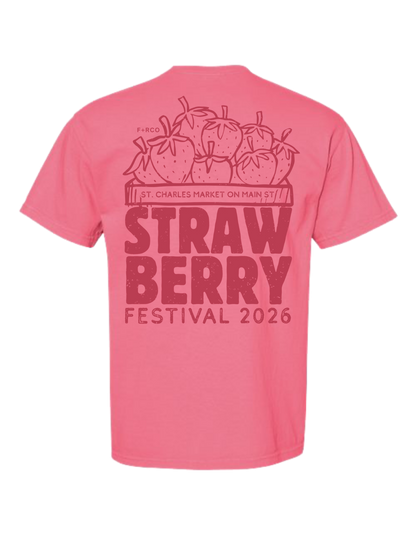 Strawberry Fest Basket T-Shirt