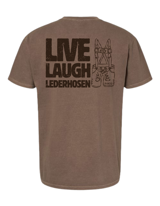 Live Laugh Lederhosen T-Shirt