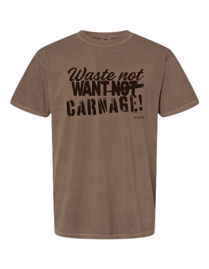 Waste Not Want Carnage T-Shirt