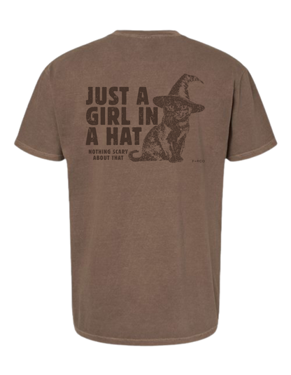 Girl in a Hat T-Shirt