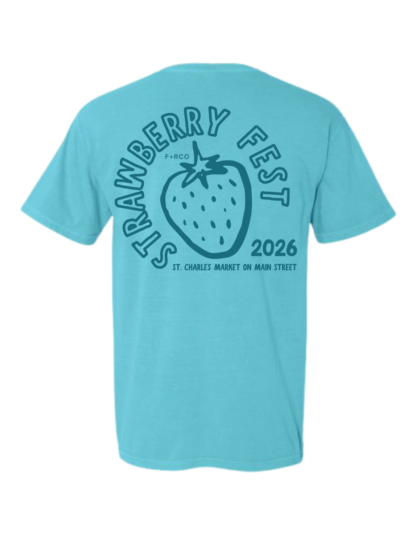 Strawberry Fest Semi-Circle T-Shirt