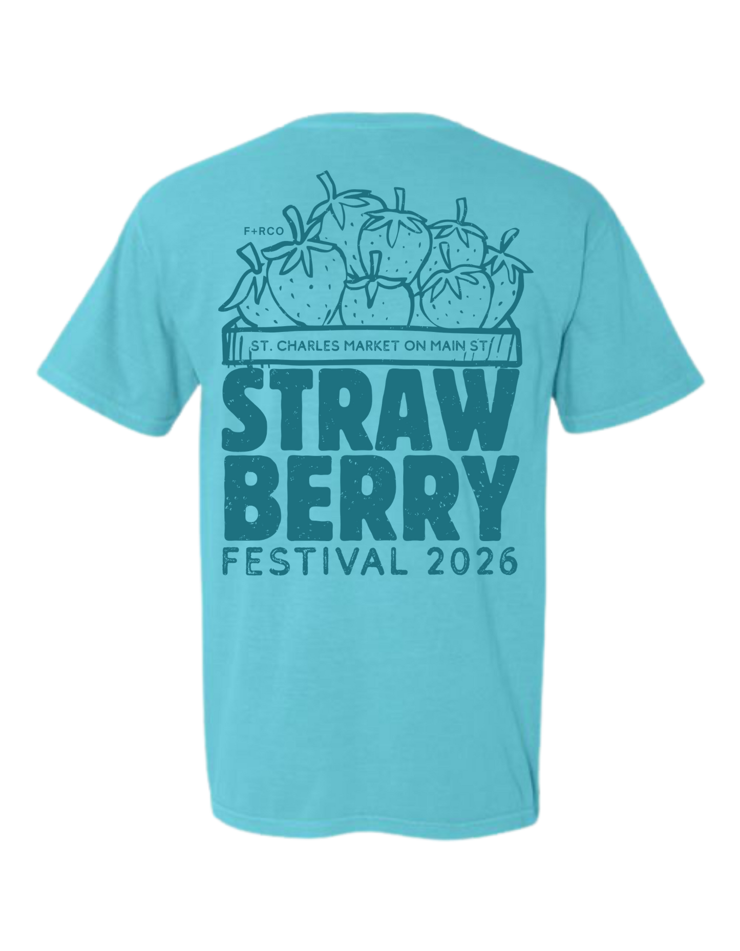 Strawberry Fest Basket T-Shirt