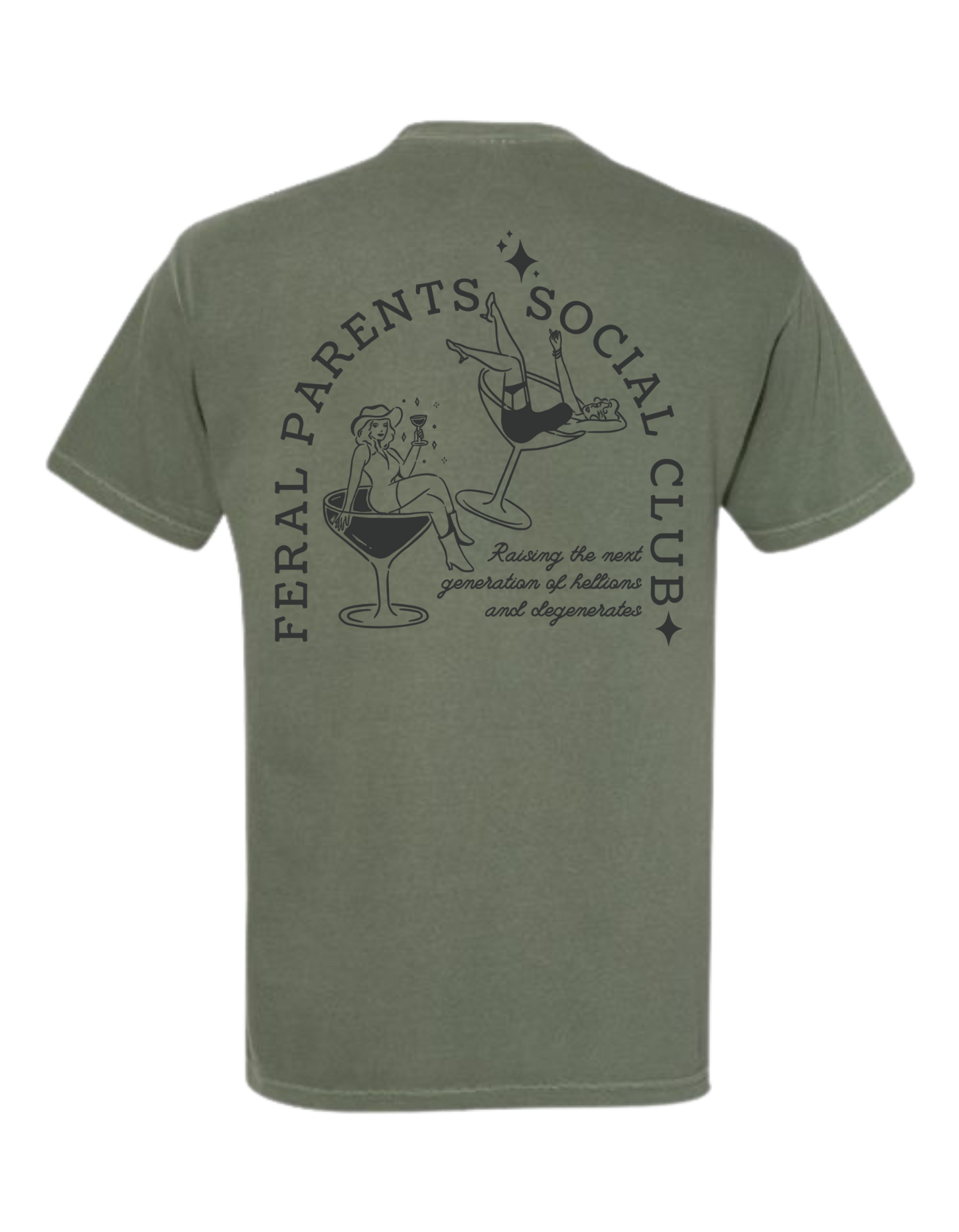 Feral Parents Social Club T-Shirt