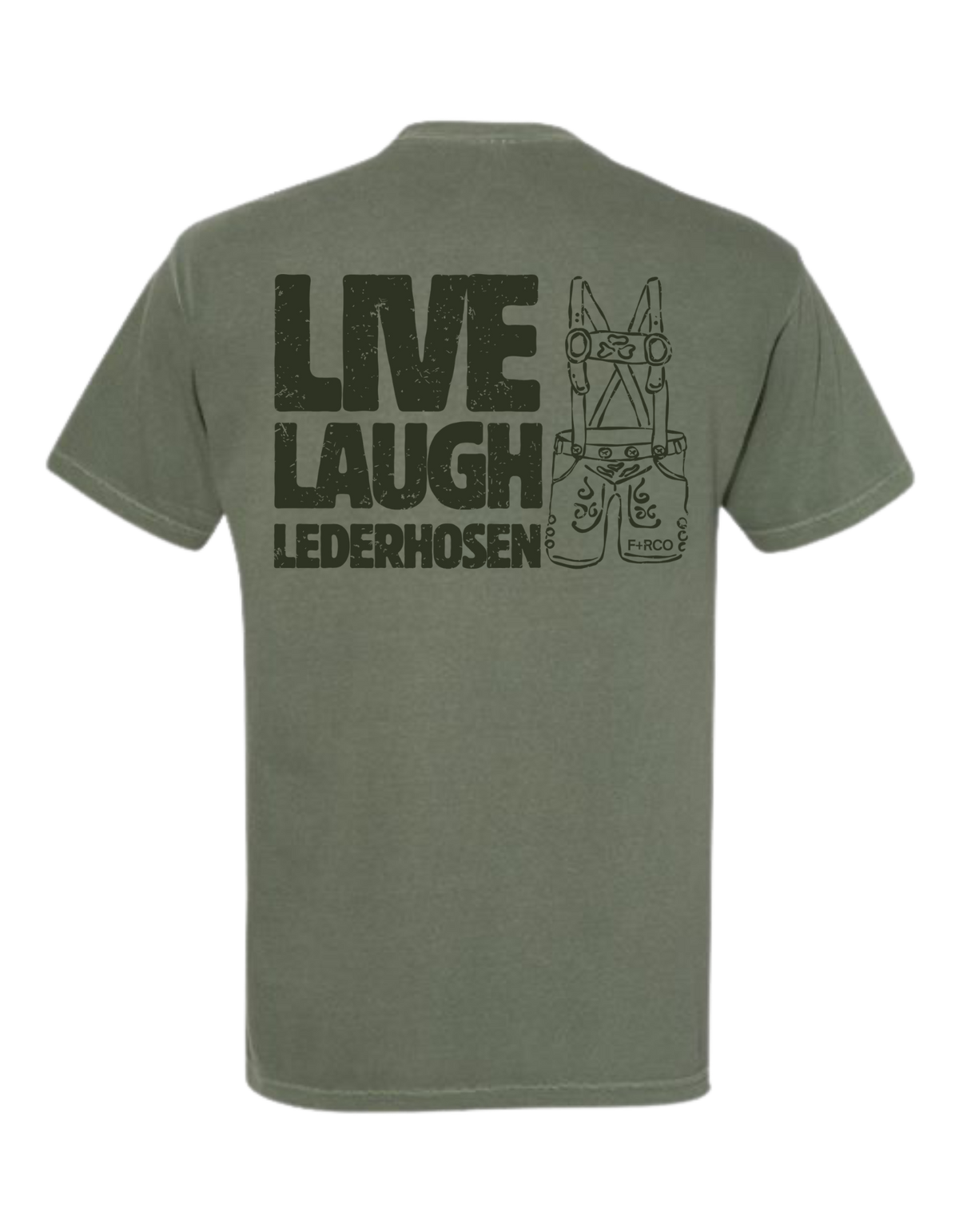 Live Laugh Lederhosen T-Shirt
