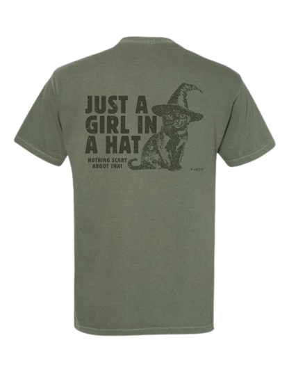 Girl in a Hat T-Shirt