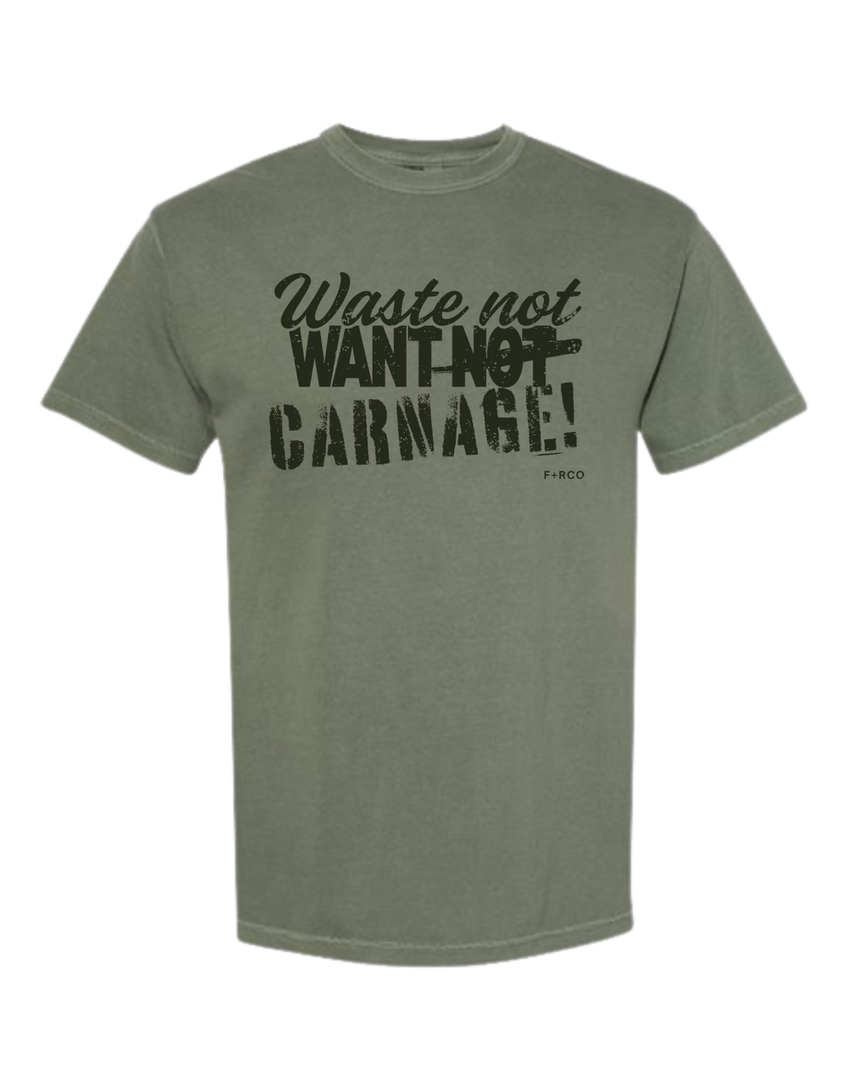 Waste Not Want Carnage T-Shirt