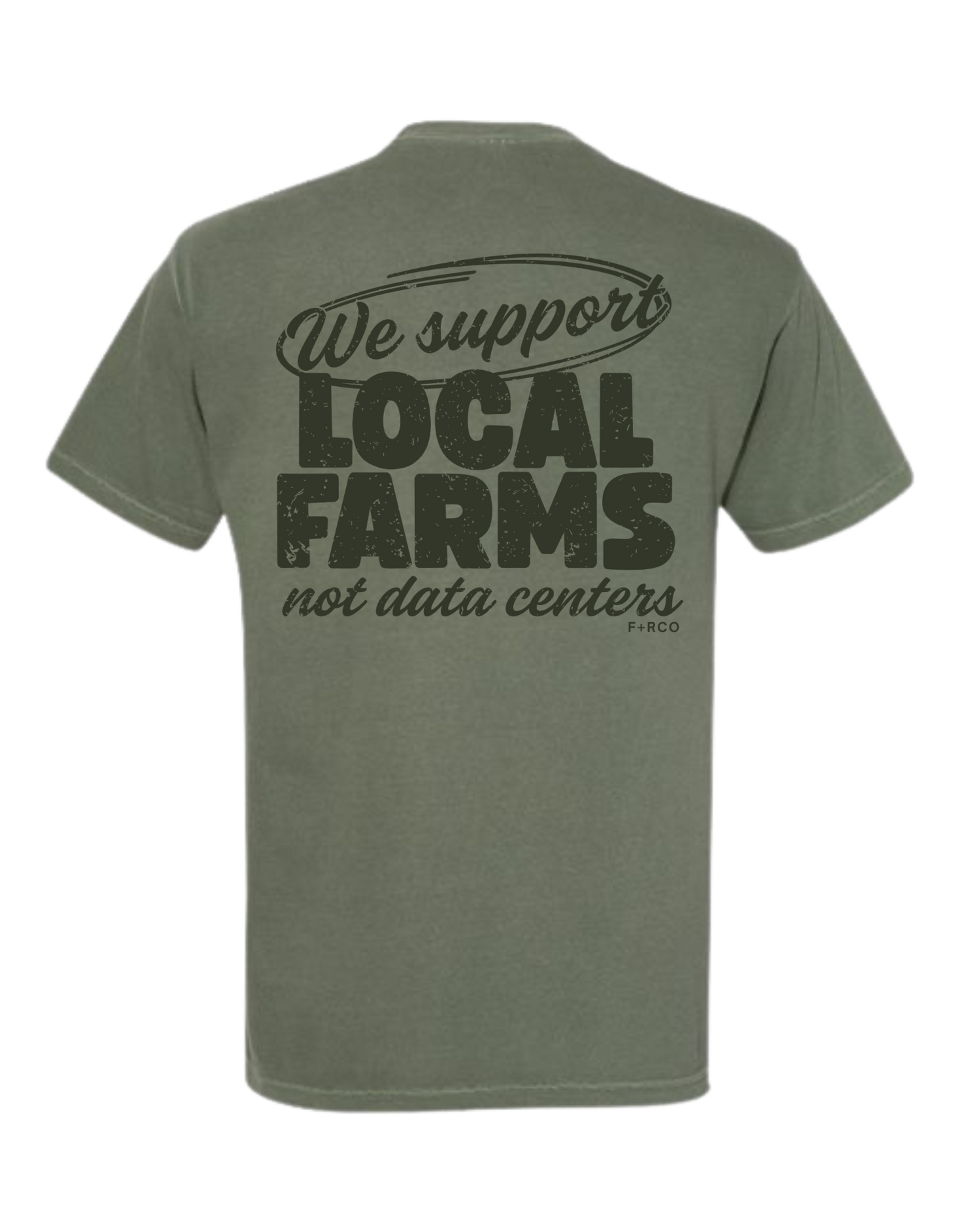 Local Farms > Data Centers T-Shirt