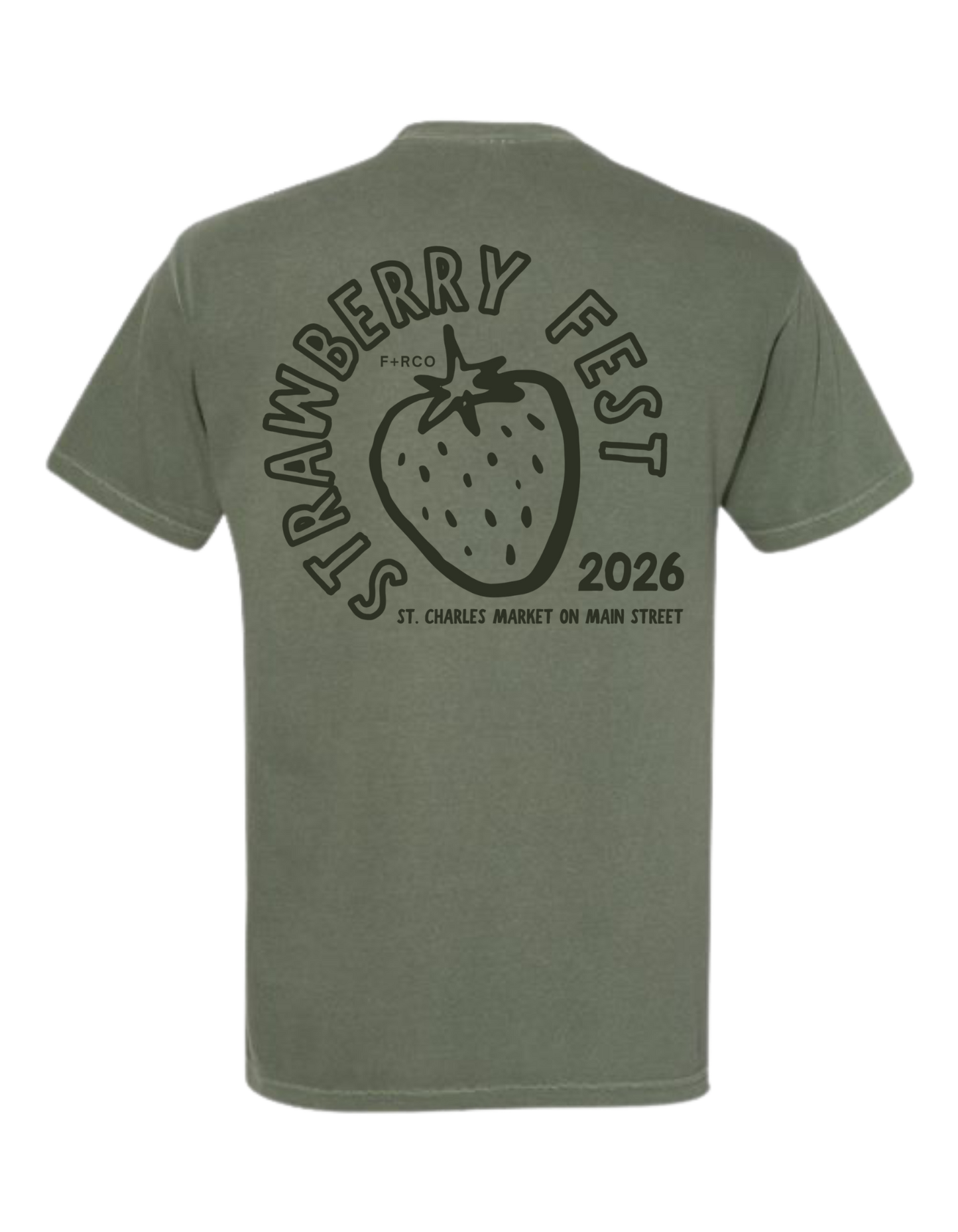 Strawberry Fest Semi-Circle T-Shirt