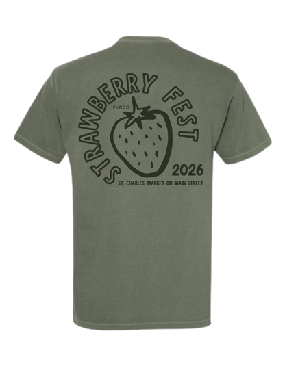 Strawberry Fest Semi-Circle T-Shirt