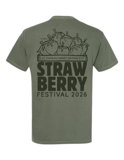 Strawberry Fest Basket T-Shirt