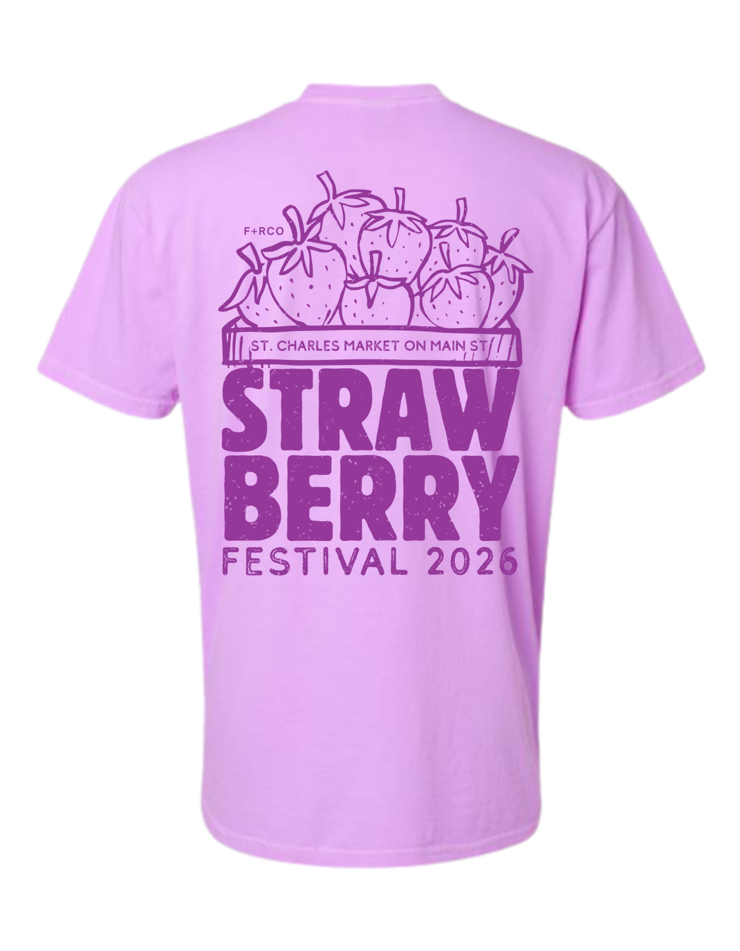 Strawberry Fest Basket T-Shirt