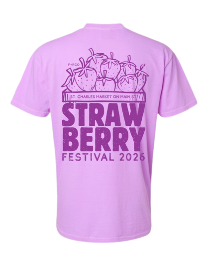 Strawberry Fest Basket T-Shirt
