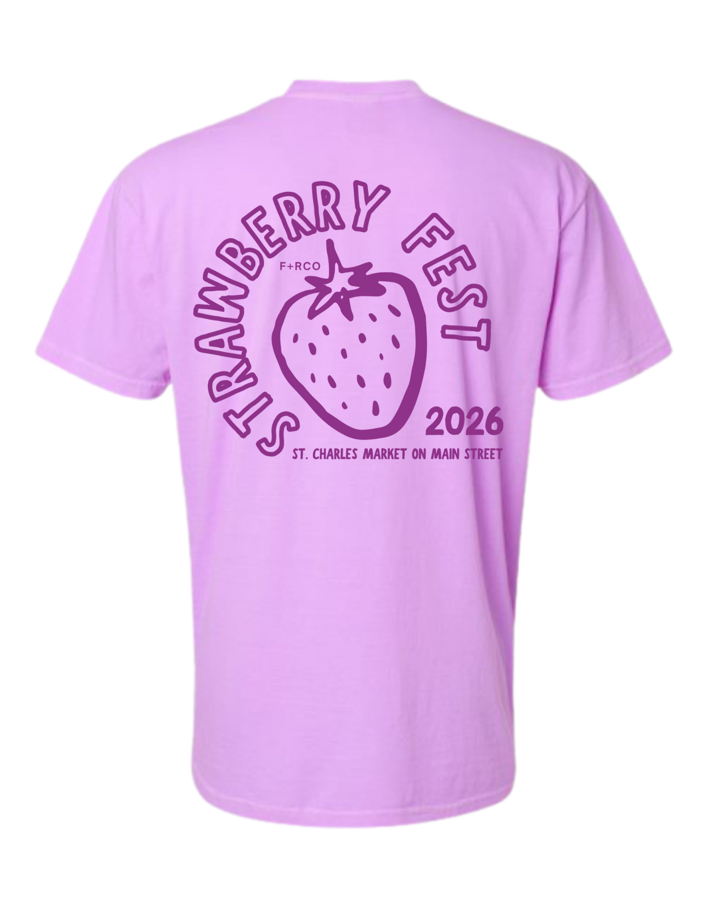 Strawberry Fest Semi-Circle T-Shirt