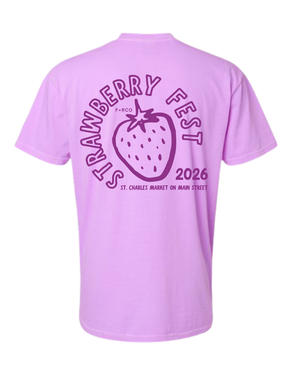 Strawberry Fest Semi-Circle T-Shirt