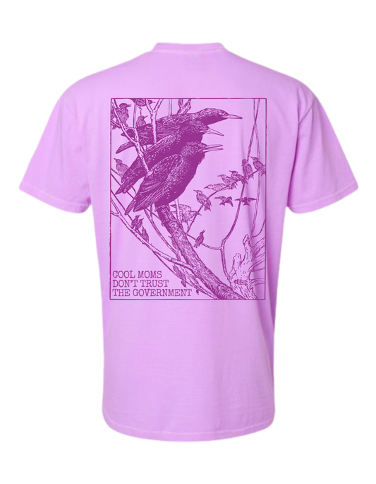 Cool Moms Don't Trust Birds T-Shirt