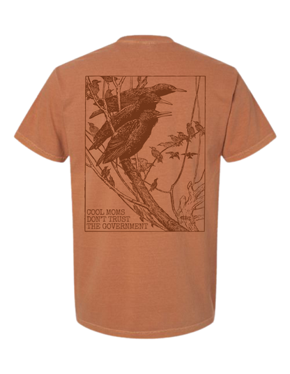 Cool Moms Don't Trust Birds T-Shirt